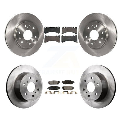 Kit de rotor de frein avant et arrière et plaquettes en céramique, pour GMC Sierra 1500 Chevrolet Silverad