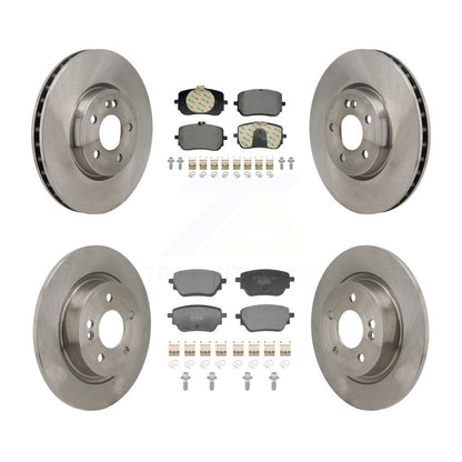 Kit de rotors de frein à disque avant et arrière et plaquettes en céramique pour Mercedes-Benz A220 CLA250