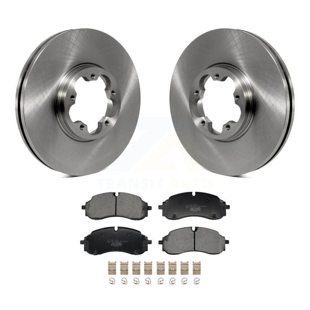 Kit de rotor de frein avant et de plaquettes en céramique pour Ford Transit-250 Transit-350 e-Transi