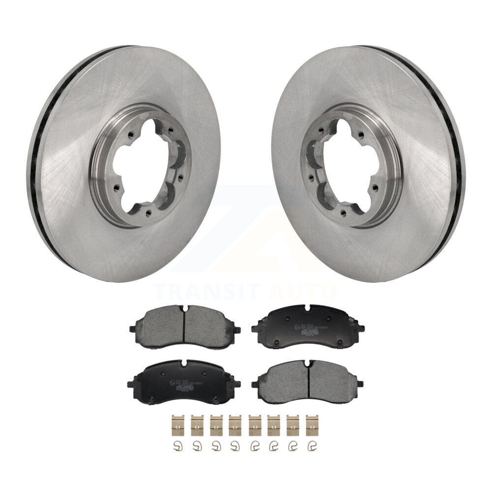 Kit de rotor de frein avant et de plaquettes en céramique pour Ford Transit-250 Transit-350 e-Transi