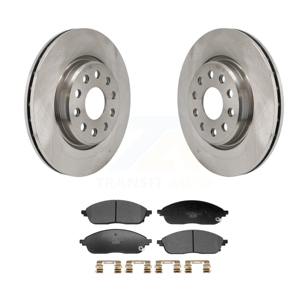 Kit de rotors de frein à disque avant et plaquettes en céramique pour Jeep Grand Cherokee L