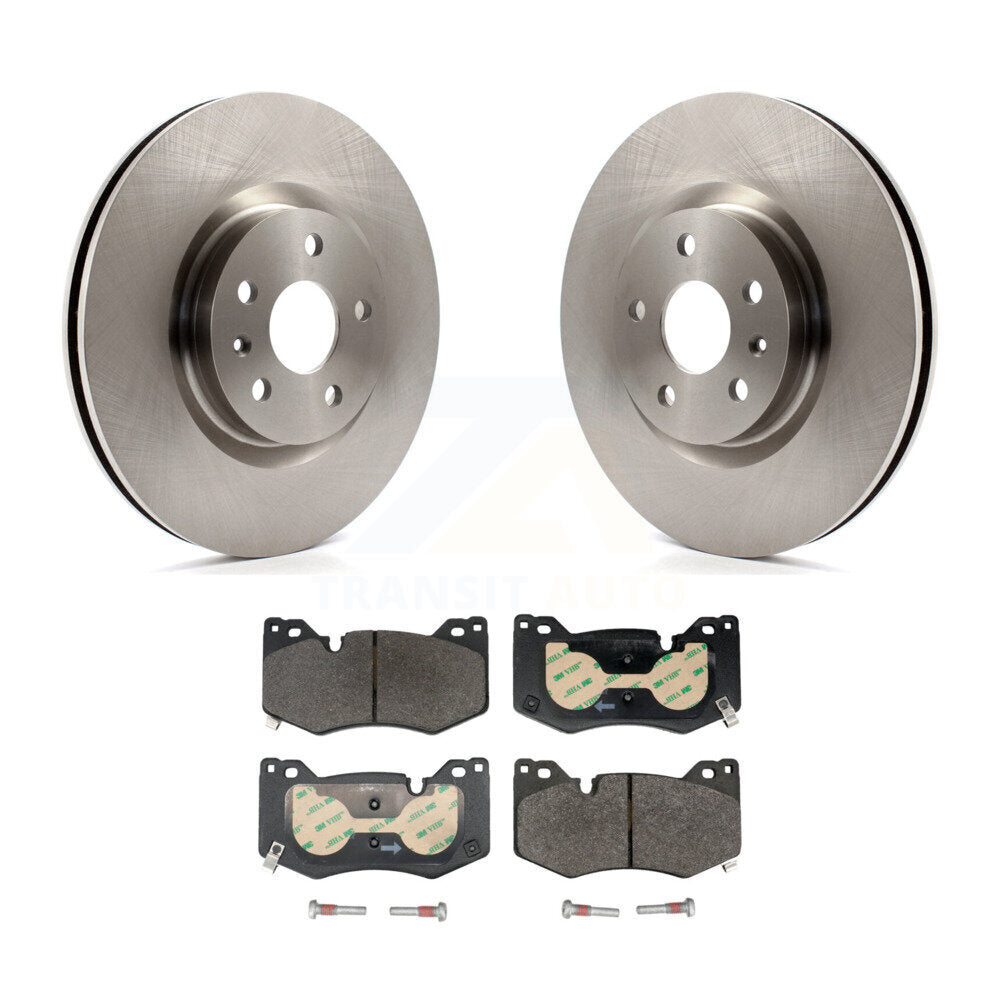 Kit de rotors de frein à disque avant et plaquettes en céramique pour Chevrolet Corvette K8T-104704