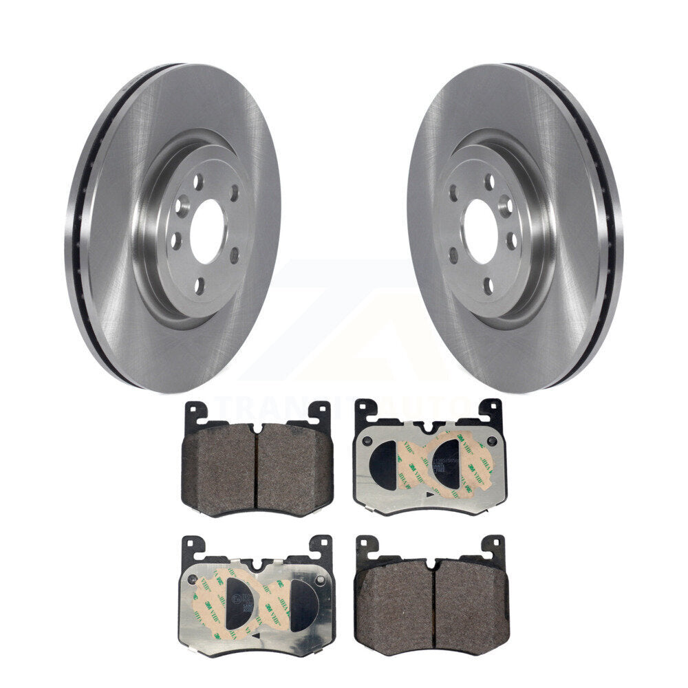 Kit de disques de frein à disque avant et plaquettes en céramique pour Jaguar F-Pace K8T-104707