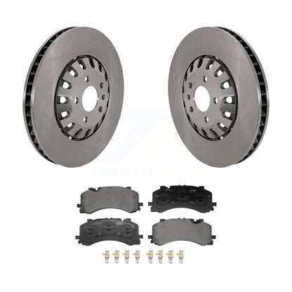 Kit de rotors de frein à disque avant et de plaquettes en céramique pour Audi A8 Quattro 4.0L 2019 – 2021