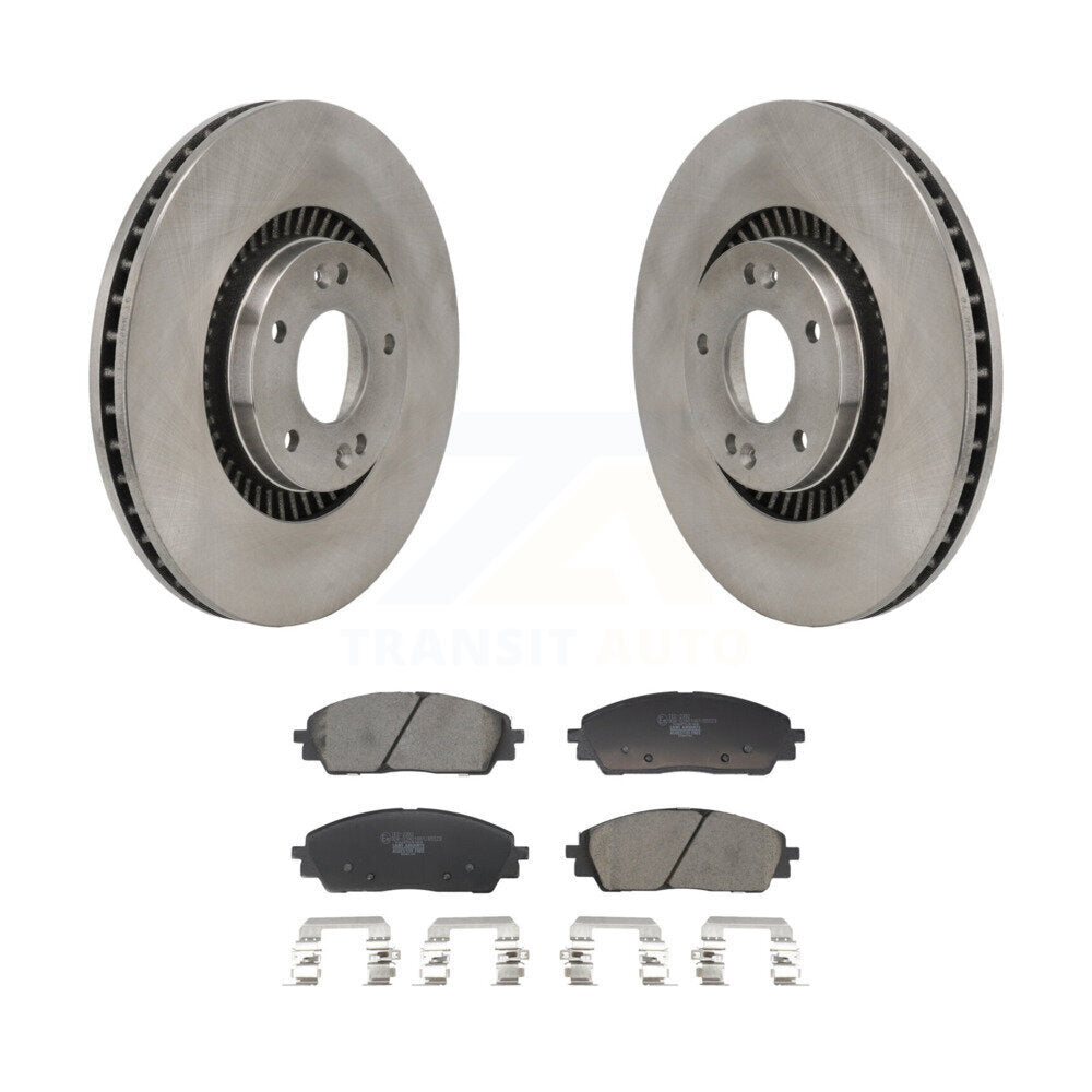 Kit de rotors de frein à disque avant et de plaquettes en céramique pour Kia Carnival 2022 – 2024