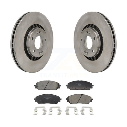 Kit de rotors de frein à disque avant et de plaquettes en céramique pour Kia Carnival 2022 – 2024