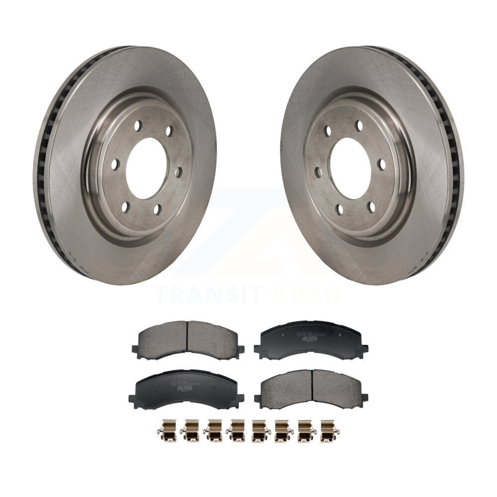 Kit de plaquettes de frein en céramique, Rotors de frein avant, pour Ford F-150 Bronco Expedition Lincol