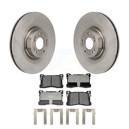 Kit de rotors de frein à disque avant et plaquettes en céramique pour Hyundai Equus Kia K900