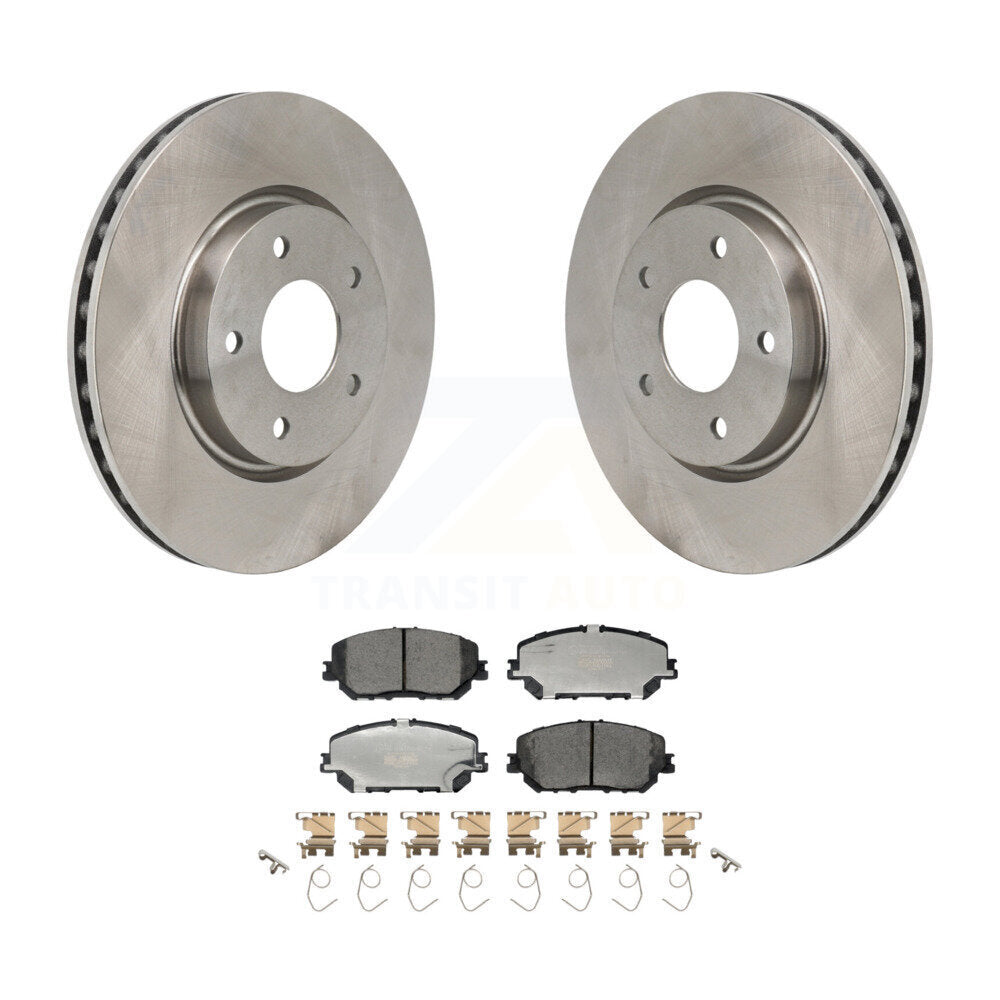 Kit de disques de frein à disque avant et plaquettes en céramique pour Nissan Rogue K8T-104721
