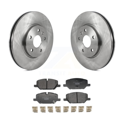 Rotors de frein à disque avant et Kit de plaquettes en céramique pour Buick Envision Cadillac XT4
