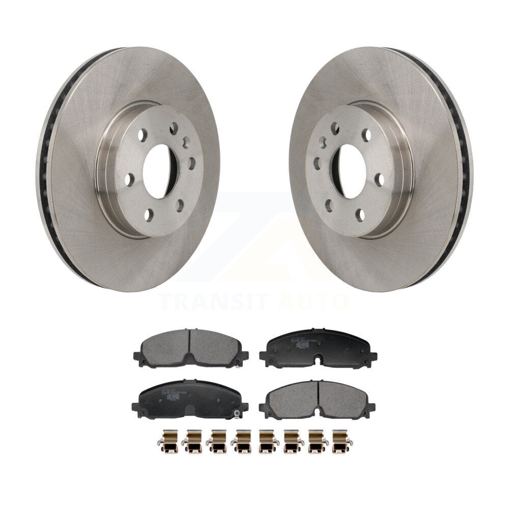 Rotors de frein avant et kit de plaquettes en céramique pour Chevrolet Colorado GMC Canyo 2021-2022