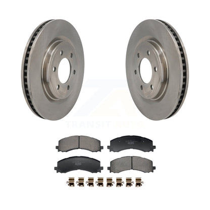 Kit de disques de frein à disque avant et de plaquettes en céramique pour Ford F-150 Lightning 2022 – 2023