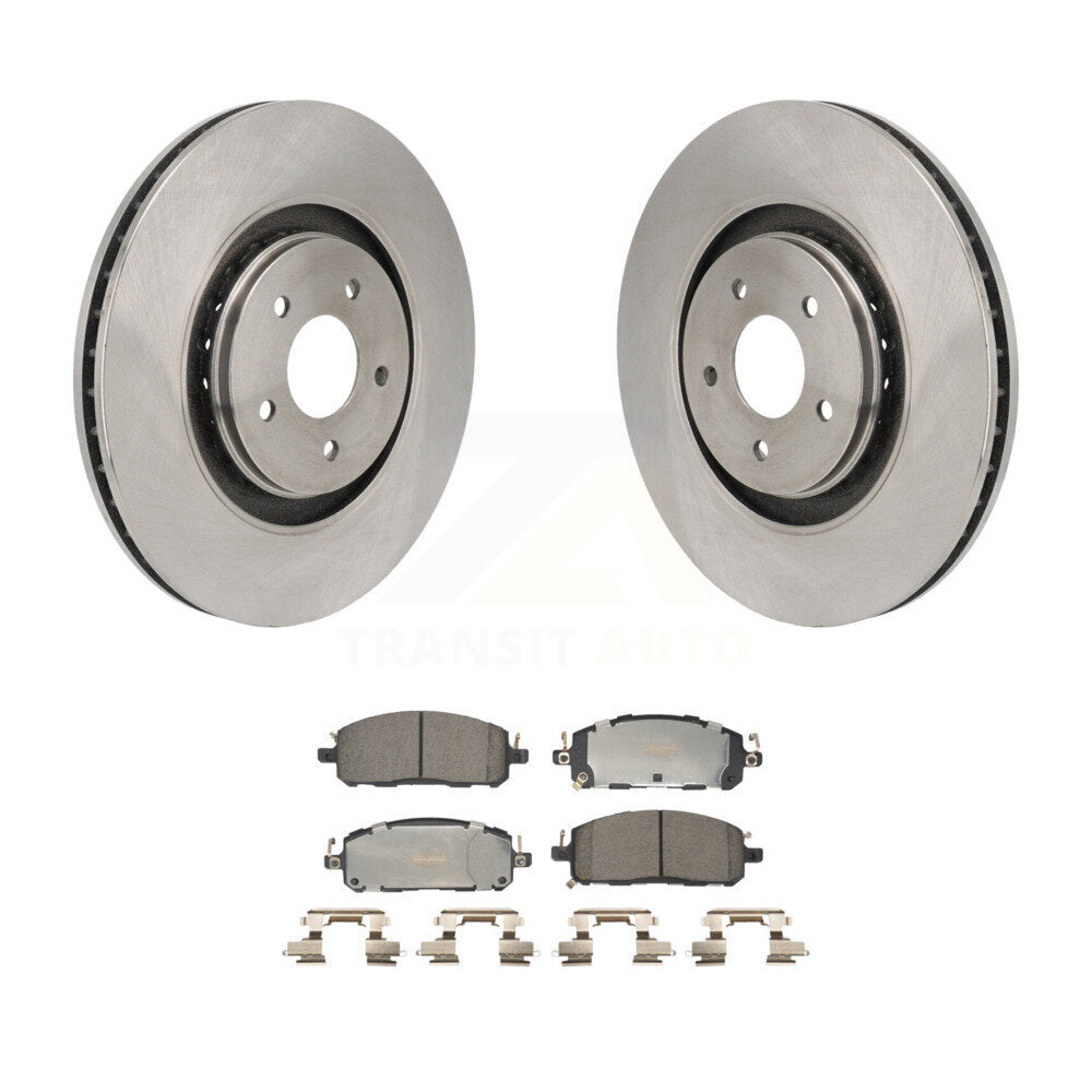 Kit de rotor de frein avant et de plaquettes en céramique, pour Mitsubishi Outlander Nissan Pathfinde