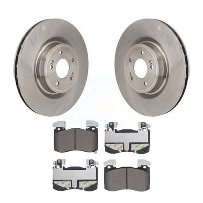Kit de rotors de frein à disque avant et plaquettes en céramique pour Genesis G70 Kia Stinger