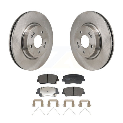 Kit de rotors de frein à disque avant et plaquettes en céramique pour Genesis G70 Kia Stinger