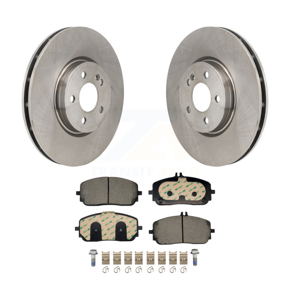 Rotors de frein avant et Kit de plaquettes en céramique pour Mercedes-Benz GLB250 GLA250 A220 CLA25
