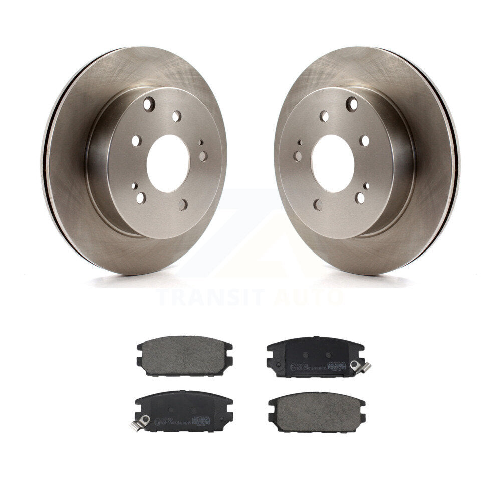 Kit de rotors de frein à disque arrière et de plaquettes en céramique pour Mitsubishi Eclipse Galant