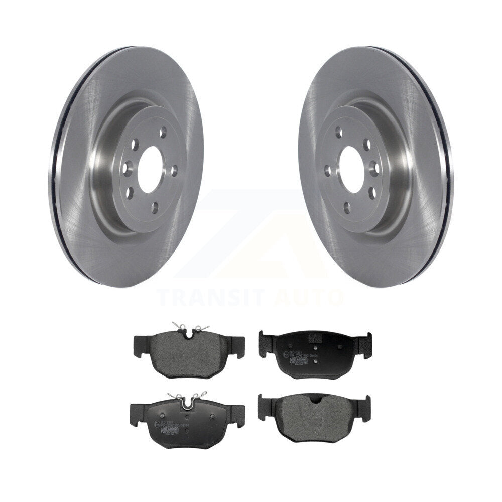 Kit de disques de frein à disque arrière et plaquettes en céramique pour Jaguar F-Pace K8T-104759