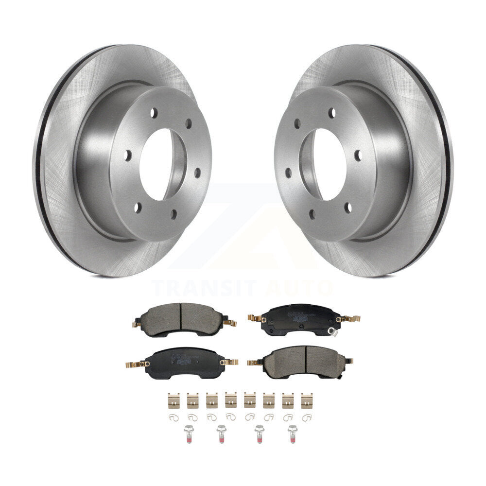 Kit de disques de frein à disque arrière et plaquettes en céramique pour Ford Bronco K8T-104761