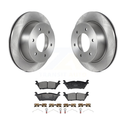 Kit de rotors de frein à disque arrière et de plaquettes en céramique pour Ford Bronco 3.0L 2022 – 2023