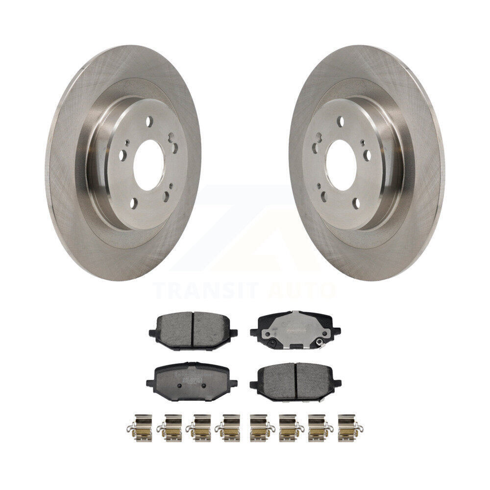 Kit de disques de frein à disque arrière et de plaquettes en céramique pour Acura MDX 2022 – 2024 K8T-104765