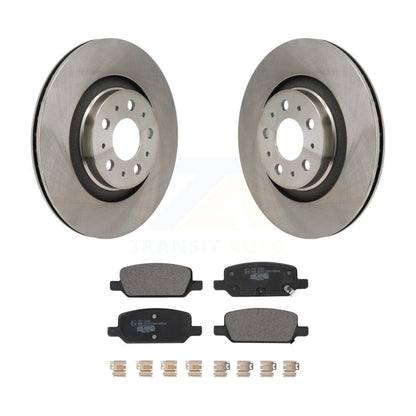Kit de disques de frein arrière et de plaquettes en céramique pour Tesla Y 20-22 avec étrier peint en gris