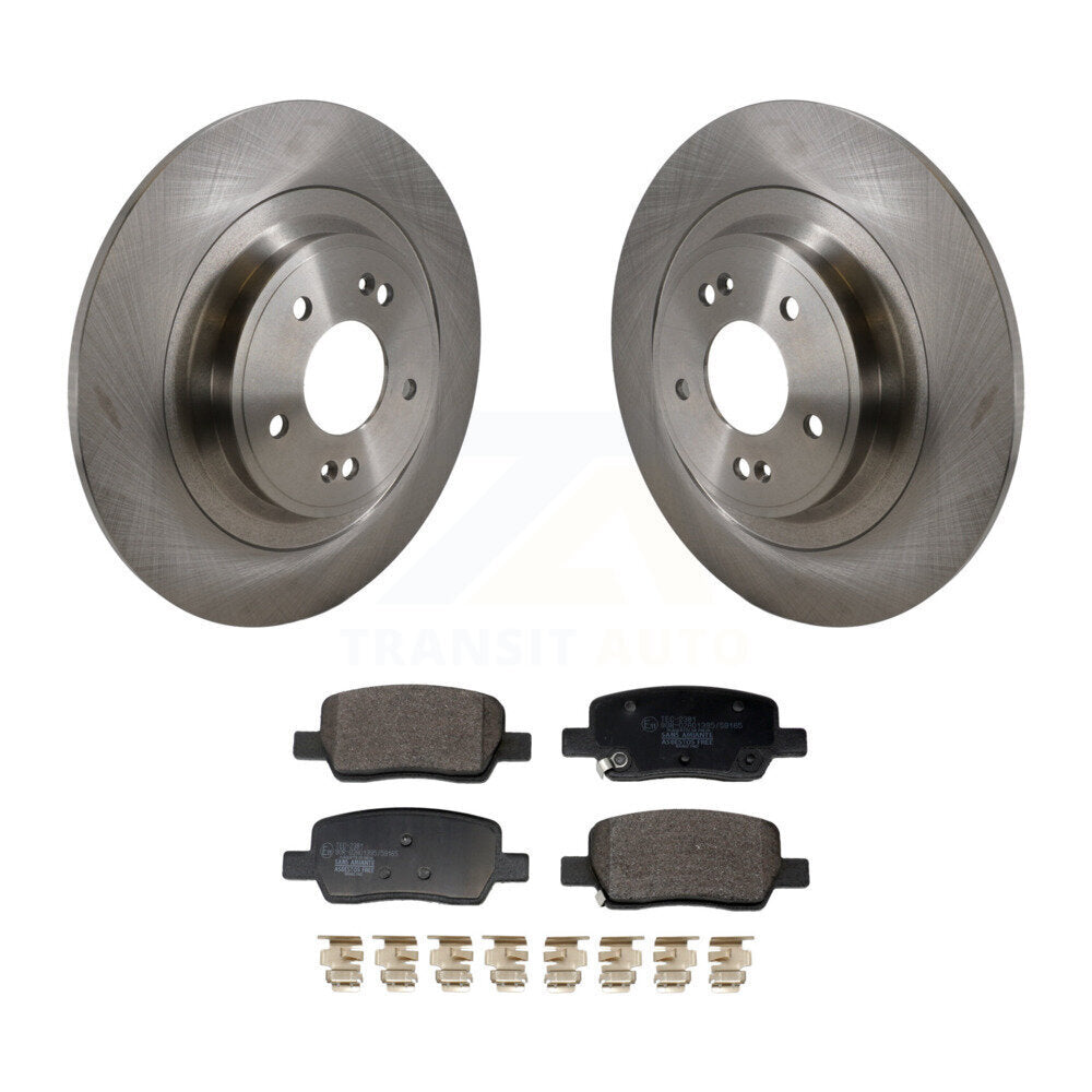 Kit de rotor de frein arrière et de plaquettes en céramique, pour Kia Carnival Hyundai Santa Cruz Sorent