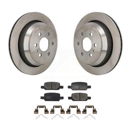 Kit de rotor de frein arrière et de plaquettes en céramique pour Chevrolet Colorado GMC Canyo 2021 – 2022