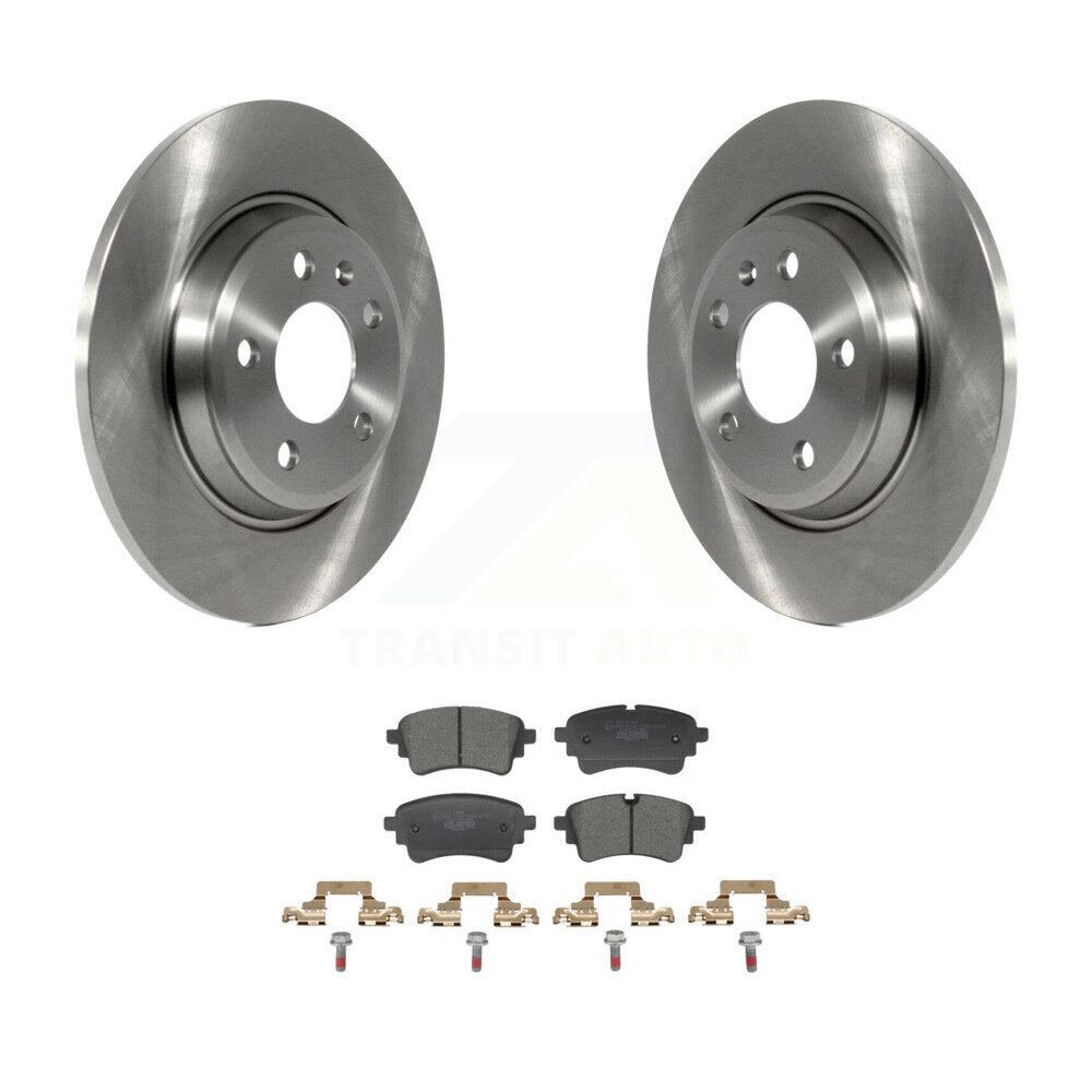 Kit de rotors de frein à disque arrière et plaquettes en céramique pour Audi A4 Quattro A5 Sportback