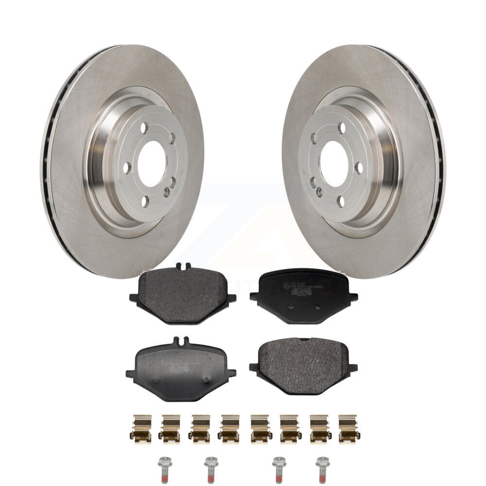 Kit de disques de frein à disque arrière et plaquettes en céramique pour Mercedes-Benz GLE63 AMG S