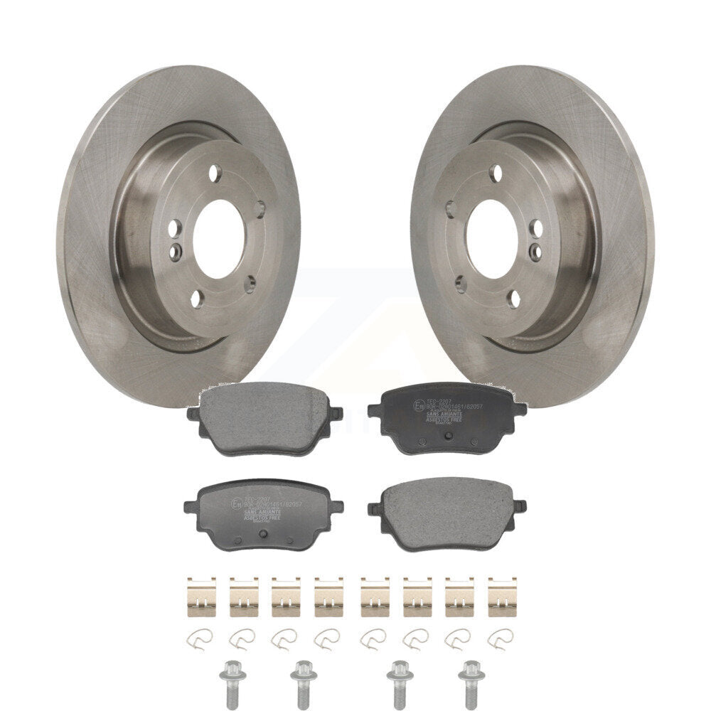 Kit de rotors de frein à disque arrière et plaquettes en céramique pour Mercedes-Benz A220 CLA250