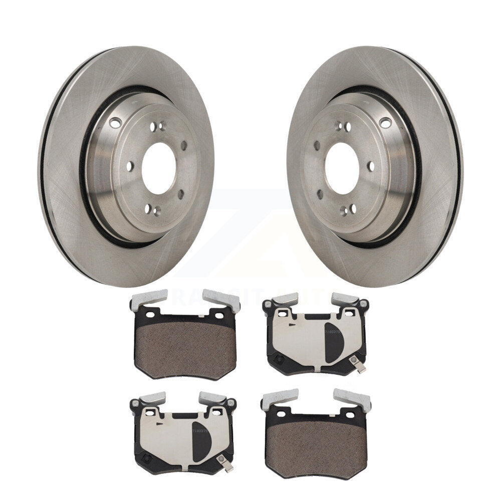 Kit de rotors de frein à disque arrière et plaquettes en céramique pour Genesis G70 Kia Stinger 3,3 l