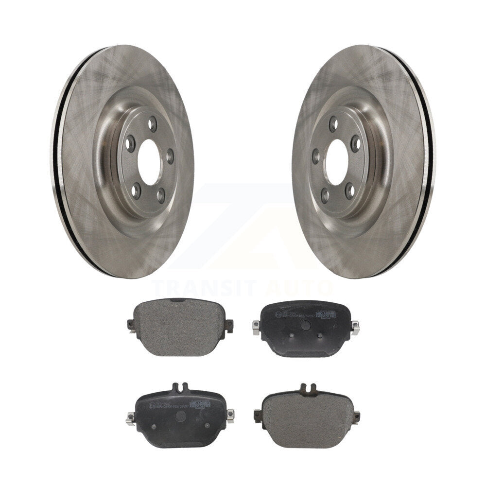 Kit de rotor de frein arrière et de plaquettes en céramique, pour mercedes-benz E400 E450 E53 AMG E43 CLS5