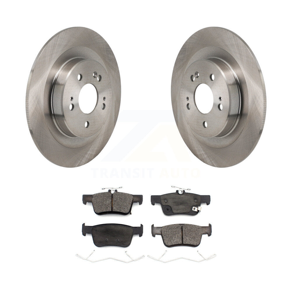 Kit de disques de frein à disque arrière et de plaquettes en céramique pour Acura TLX 2021 – 2023 K8T-104807
