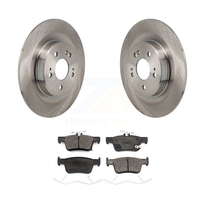 Kit de disques de frein à disque arrière et de plaquettes en céramique pour Acura TLX 2021 – 2023 K8T-104807