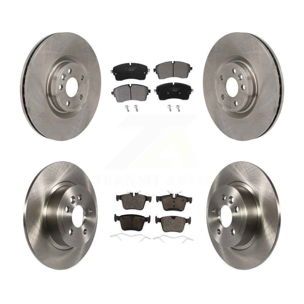 Kit de rotors de frein à disque avant et arrière et plaquettes en céramique pour Land Rover Range Evoque