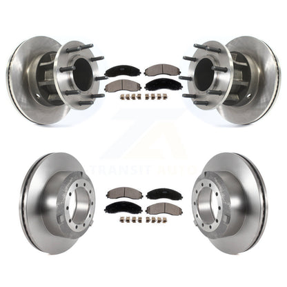 Kit de rotor de frein avant et arrière et plaquettes en céramique, pour Ford F-450 Super Duty F-550 4 X