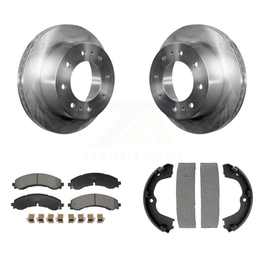 Kit de chaussures de stationnement avec plaquettes en céramique, Rotors à disque arrière, pour GMC Chevrolet Sierra 2500 H