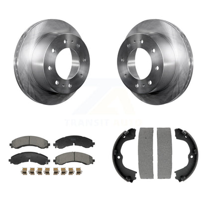 Kit de chaussures de stationnement avec plaquettes en céramique, Rotors à disque arrière, pour GMC Chevrolet Sierra 2500 H