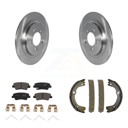 Kit de chaussures de stationnement avec plaquettes en céramique, Rotors à disque arrière, pour Kia Sportage Hyundai Tucson