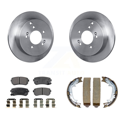 Kit de chaussures de stationnement avec plaquettes en céramique, Rotors à disque arrière, pour Hyundai Tucson Kia Sportage