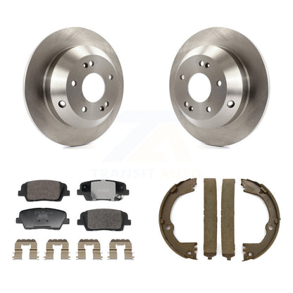 Kit de plaquettes en céramique et de chaussures de stationnement, Rotors à disque arrière, pour Hyundai Santa Fe Sport Ki