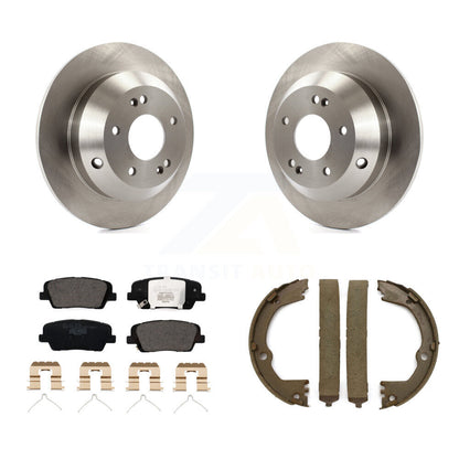 Kit de plaquettes en céramique et de freins de stationnement, Rotors à disque arrière, pour Kia Sorento
