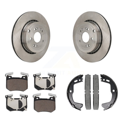 Kit de plaquettes en céramique et de chaussures de stationnement pour Rotors à disque arrière, pour Kia Stinger Genesis G70