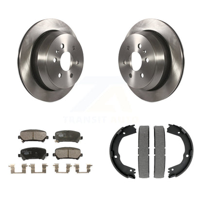Kit de chaussures de frein de stationnement, Rotors à disque arrière, plaquettes en céramique, pour Chevrolet Colorado GM