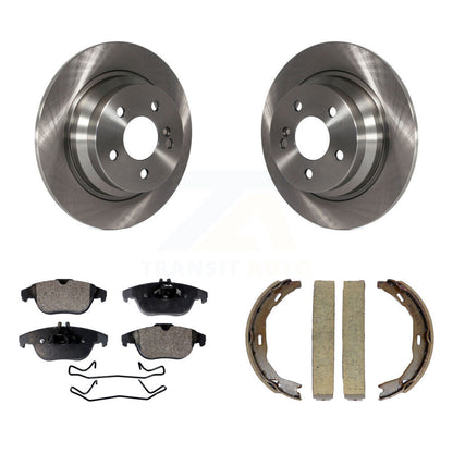 Kit de chaussures de stationnement avec plaquettes en céramique, Rotors à disque arrière, pour 10 Mercedes-Benz E350 coupé