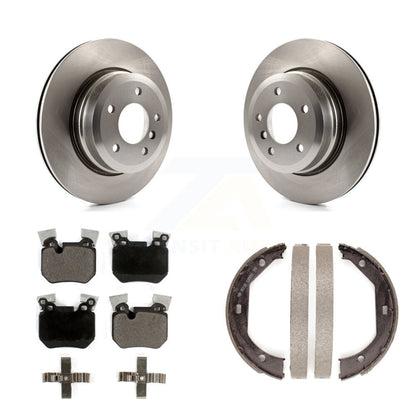 Kit de plaquettes en céramique et de patins de frein de stationnement, Rotors à disque arrière, pour BMW 135i 135is