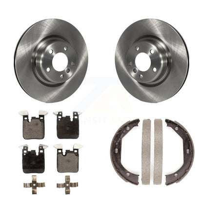 Kit de plaquettes en céramique et chaussures de stationnement pour disques arrière, Rotors, pour BMW 328i 320i xDrive 428i