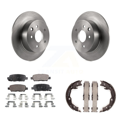 Kit de plaquettes en céramique et de freins de stationnement, Rotors à disque arrière, pour Nissan Sentra Juk