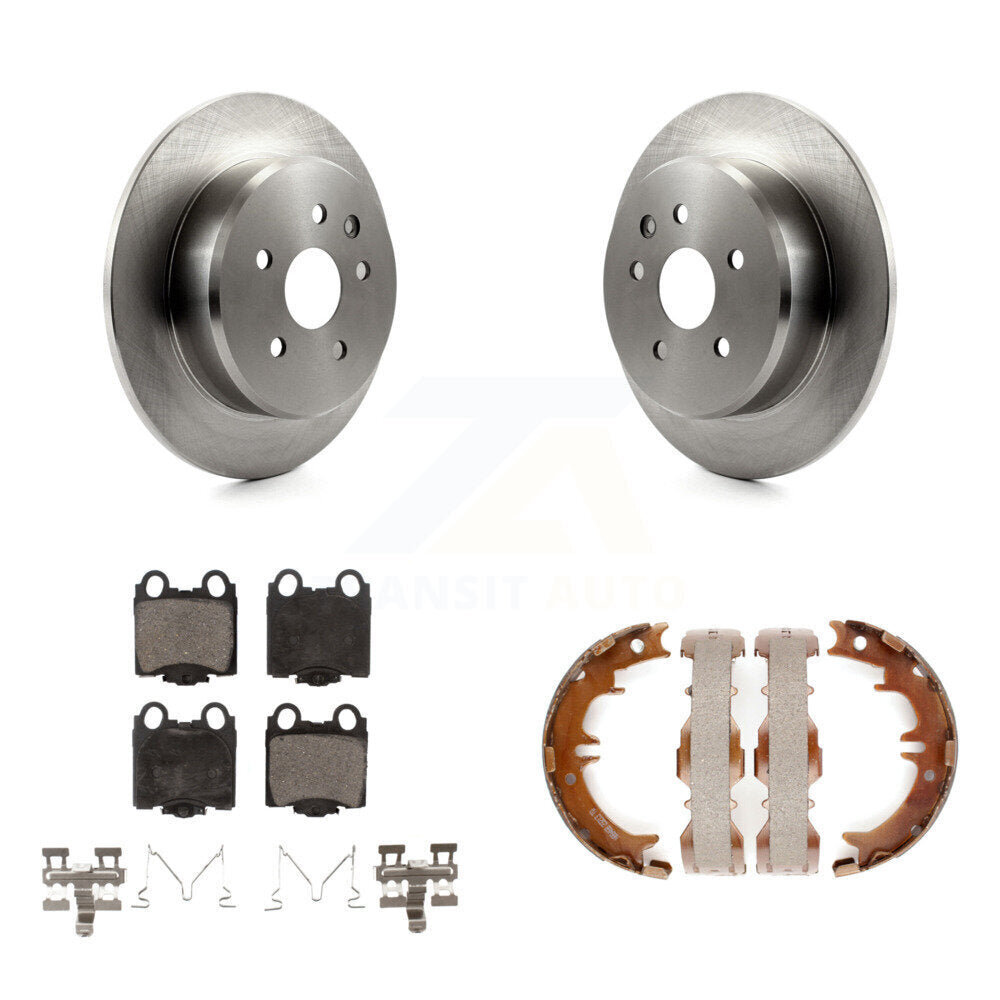 Kit de plaquettes en céramique et de chaussures de stationnement pour Rotors à disque arrière, pour Lexus SC430 IS300 GS300